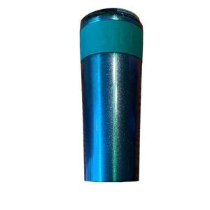 NWOT Starbucks Logo Band Anniversary Emerald Green Glitter SS Cold Brew Tumbler